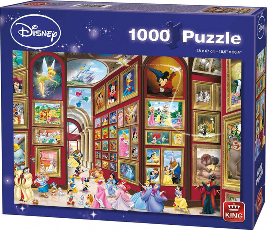 legpuzzel Disney Art Gallery 68 x 49 cm 1000 stukjes