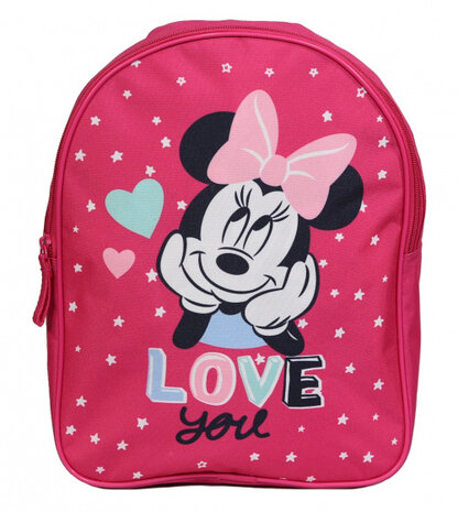rugzak Minnie Mouse 8 liter 25 x 31 cm polyester roze