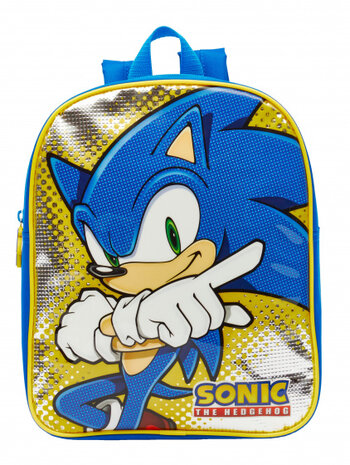 rugzak Sonic 6 liter 30 x 24 cm polyester blauw