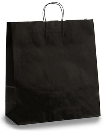 cadeautas Hawanna 46 x 16 x 57,5 cm papier zwart