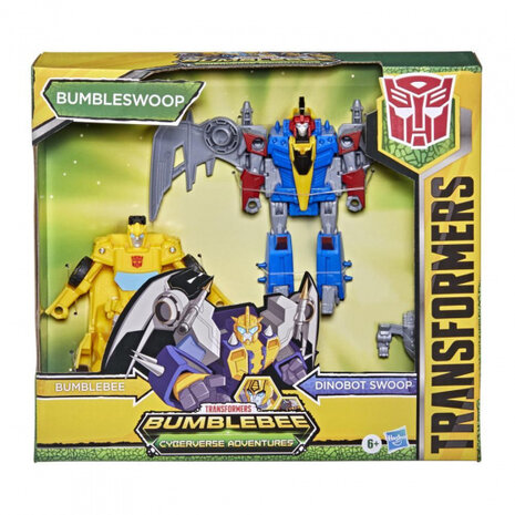 dinobot Bumblebee junior 11 cm geel