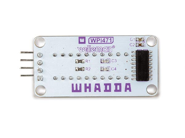weergavemodule 2-draads 3.3 5 V DC staal zilver