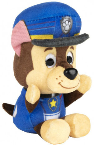 knuffel Paw Patrol The Movie Chase 15 cm blauw