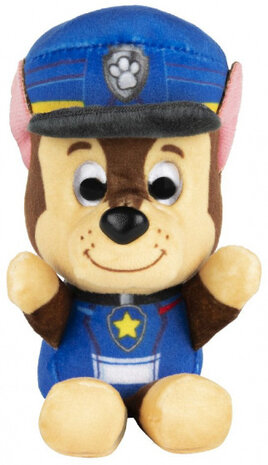 knuffel Paw Patrol The Movie Chase 15 cm blauw