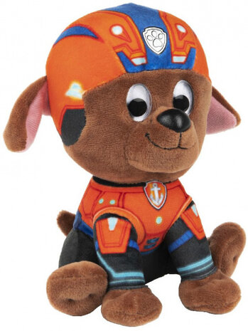 knuffel Paw Patrol The Movie Zuma 15 cm oranje