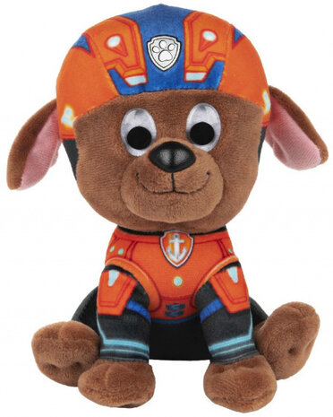 knuffel Paw Patrol The Movie Zuma 15 cm oranje