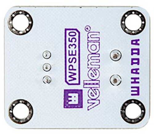 spanningssensormodule 0-25V 30 x 25 mm wit/blauw