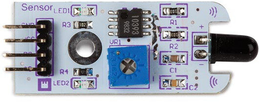 lichtsensormodule 3.3 - 5V 45 x 16,5 x 6,8 mm wit/zwart