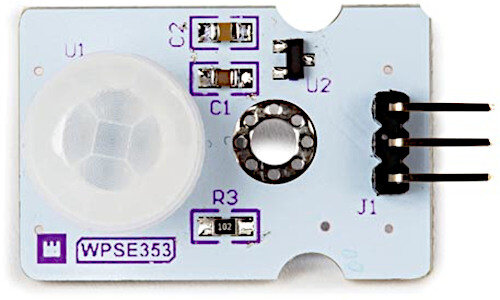 bewegingssensormodule Micro-Pir 5V 34 mm wit 2 stuks