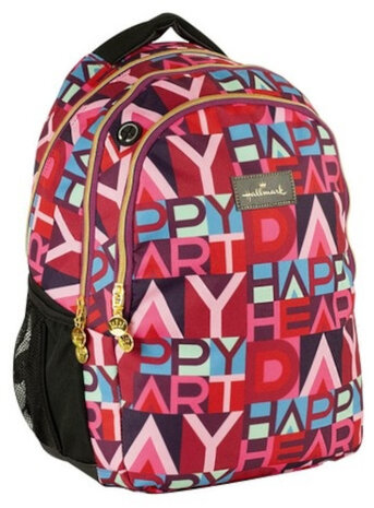 schoolrugzak Party junior 30 liter 48 cm polyester rood