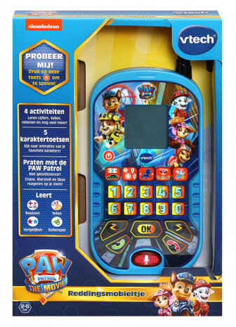 reddingsmobieltje Paw Patrol junior 17,5 x 8,5 cm blauw