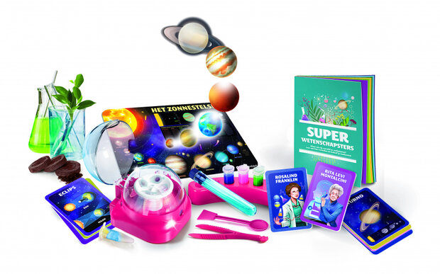 speelset Super wetenschapsters! meisjes 6-delig