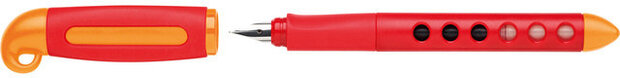 vulpen Scribolino A rechts 13 cm RVS rood
