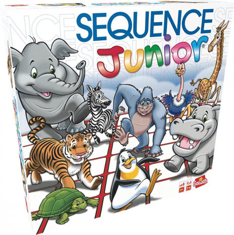 gezelschapsspel Sequence Junior 27 x 5,5 cm 128-delig