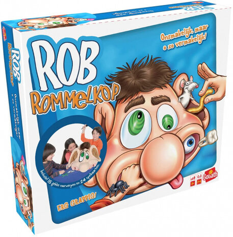 gezelschapsspel Rob Rommelkop junior 30 x 8 cm 40-delig