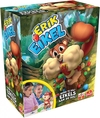 gezelschapsspel Erik Eikel junior 27 x 13 cm 34-delig