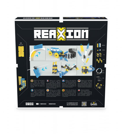 bouwset domino Reaxion Xtreme Race junior 350-delig