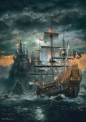 legpuzzel The Pirates Ship 1500 stukjes