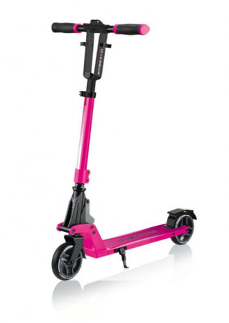 stuntstep One K 125 Junior 2-wiels roze/zwart