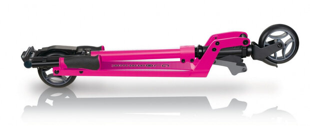stuntstep One K 125 Junior 2-wiels roze/zwart
