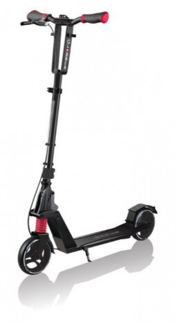 stuntstep One K 165 Deluxe Junior 2-wiels zwart