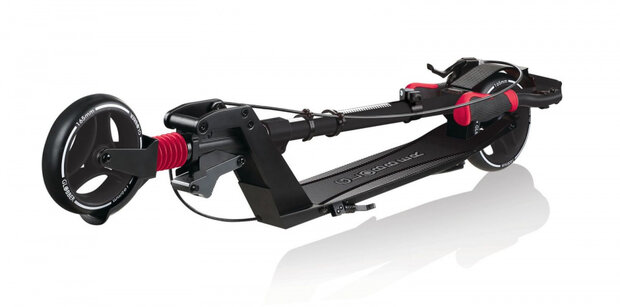 stuntstep One K 165 Deluxe Junior 2-wiels zwart