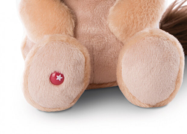 knuffelleeuw Lion cliff 25 cm polyester bruin