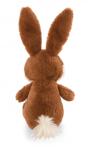knuffelkonijn Poline 25 cm pluche/polyester bruin