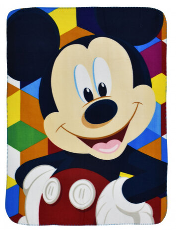 fleecedeken Mickey junior 100 x 140 cm