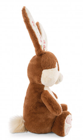 knuffelkonijn Poline 35 cm pluche/polyester bruin