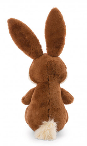 knuffelkonijn Poline 35 cm pluche/polyester bruin