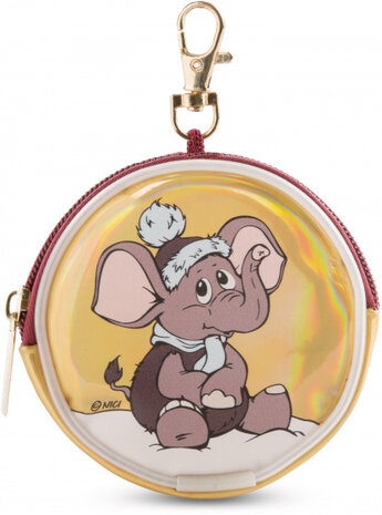portemonnee Amadou junior polyurethaan beige 9 x 2,5 cm