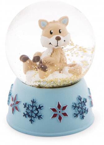 sneeuwbol Nordin junior 6,5 x 5 x 5 cm glas/polyresin
