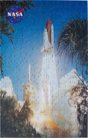 3D-puzzel Lenticular 48,3 x 33 cm karton blauw 300-delig