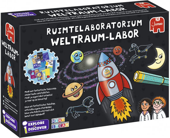 experimenteerset Space Lab junior 50-delig