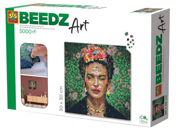 strijkkralen Beedz Art Frida Kahlo junior 8-delig