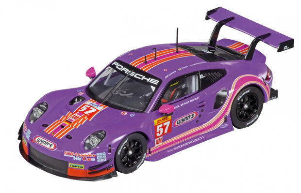 raceauto Porsche 911 RSR 1:24 paars