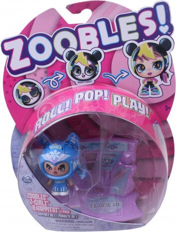 speelset Z-Girls Snowfie meisjes blauw 3-delig