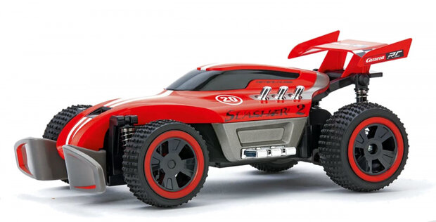 raceauto RC Slasher 2.0 2,4 GHz 26,5 cm rood/zwart