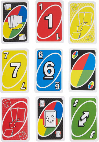kaartspel UNO Triple Play junior