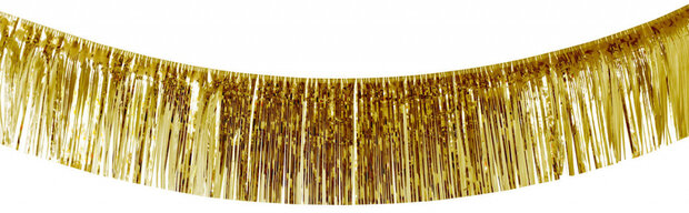 franjeslinger 6 meter folie goud