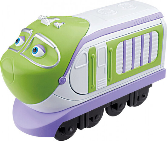 trein Pop &amp; Transform Chuggers 12,7 cm groen/lila