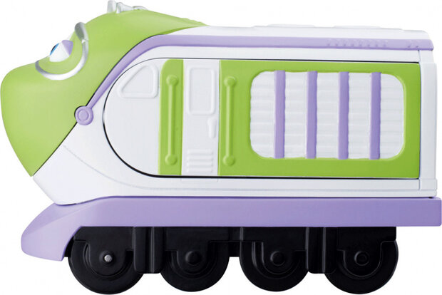 trein Pop &amp; Transform Chuggers 12,7 cm groen/lila