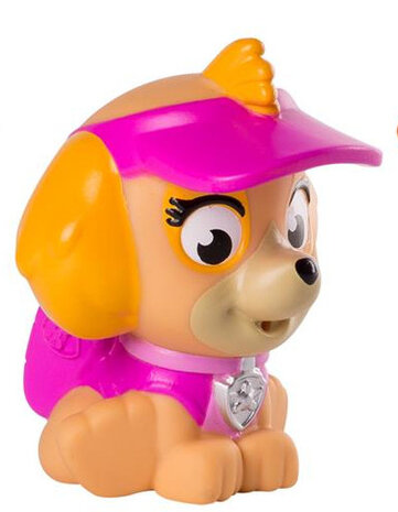 badspeelgoed Paw Patrol Skye 12 cm beige/roze