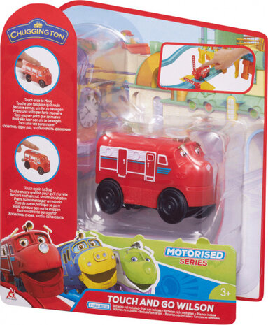 trein Touch N&#039; Go junior 9,5 x 3,3 x 4,5 cm rood