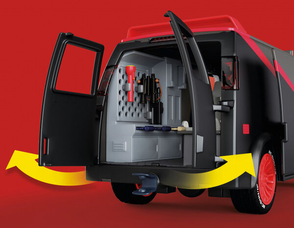 The A-team Bus (70750) 29 x 12,5 x 12,5 cm 23-delig