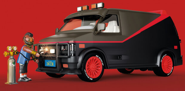 The A-team Bus (70750) 29 x 12,5 x 12,5 cm 23-delig