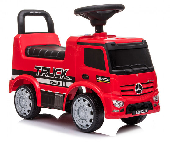 loopauto Ride On Mercedes Antos 60 x 44 cm rood