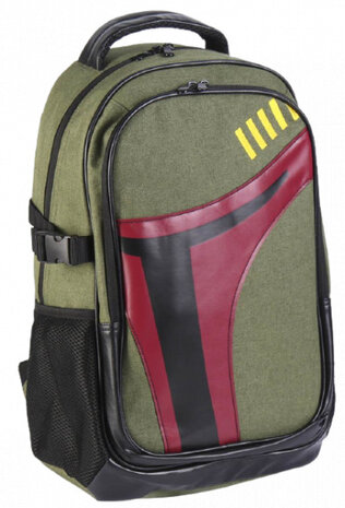 rugzak Star Wars Boba Fett 34 liter polyester groen