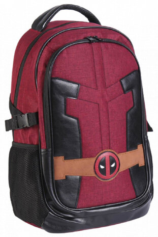 rugzak Deadpool 34 liter 31 cm polyester rood/zwart